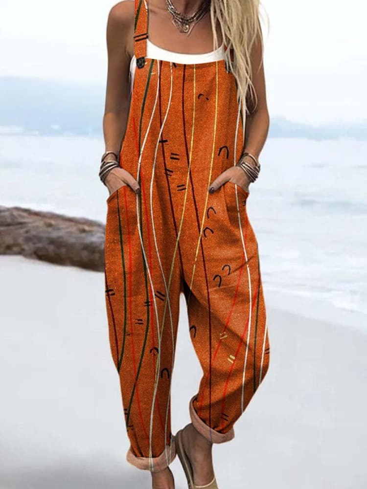 Cadentia - Effortless Vintage Chic Jumpsuit