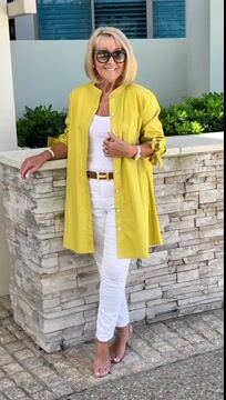 Celina - Classy Long Shirt Jacket