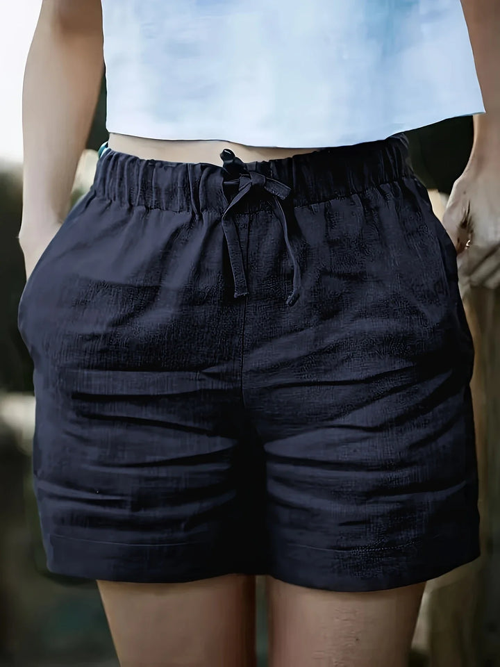 Naomi - Casual Summer Shorts With Pocket