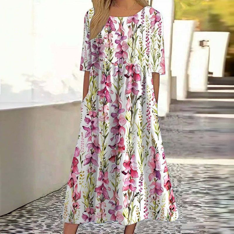 Emma - Casual Floral Dress