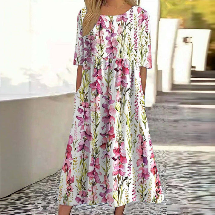 Emma - Casual Floral Dress