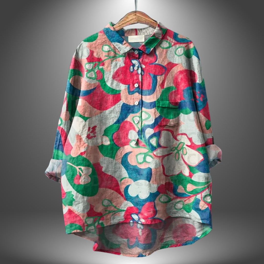 Laluna | Classic Floral Blouse