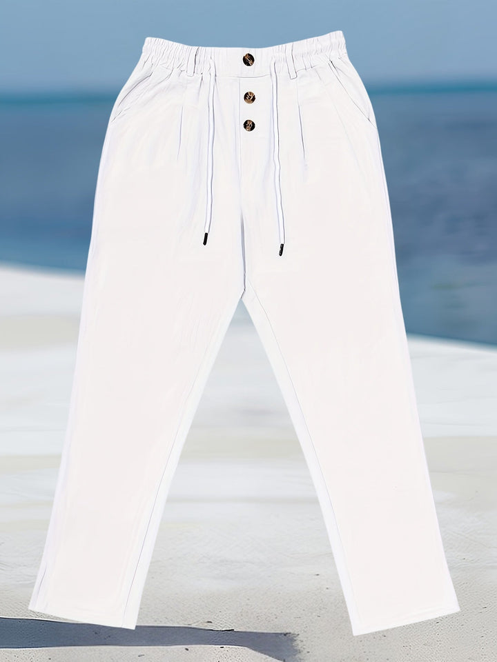 Aznar - Casual Elastic Pants