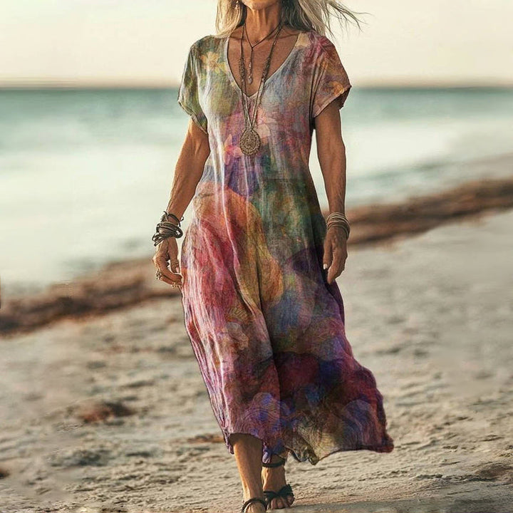Janice - Vintage Gradient Dress