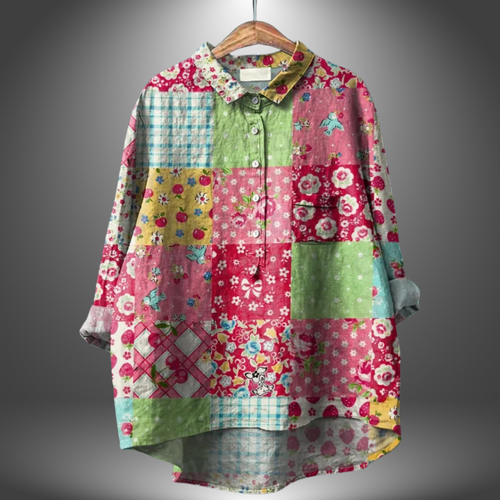 Laluna | Classic Floral Blouse