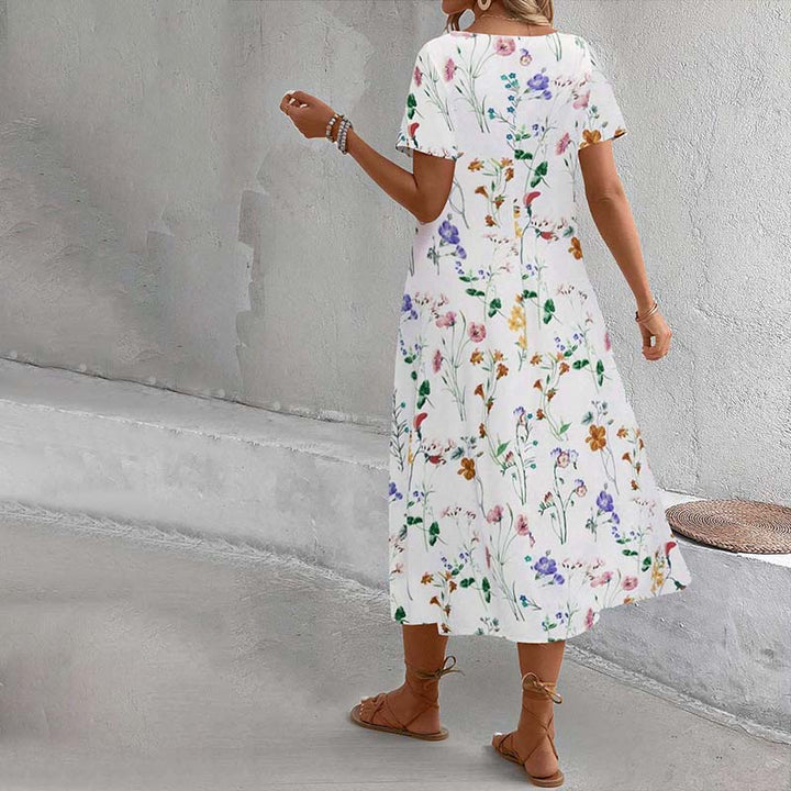 Stacy - Casual Floral Dress