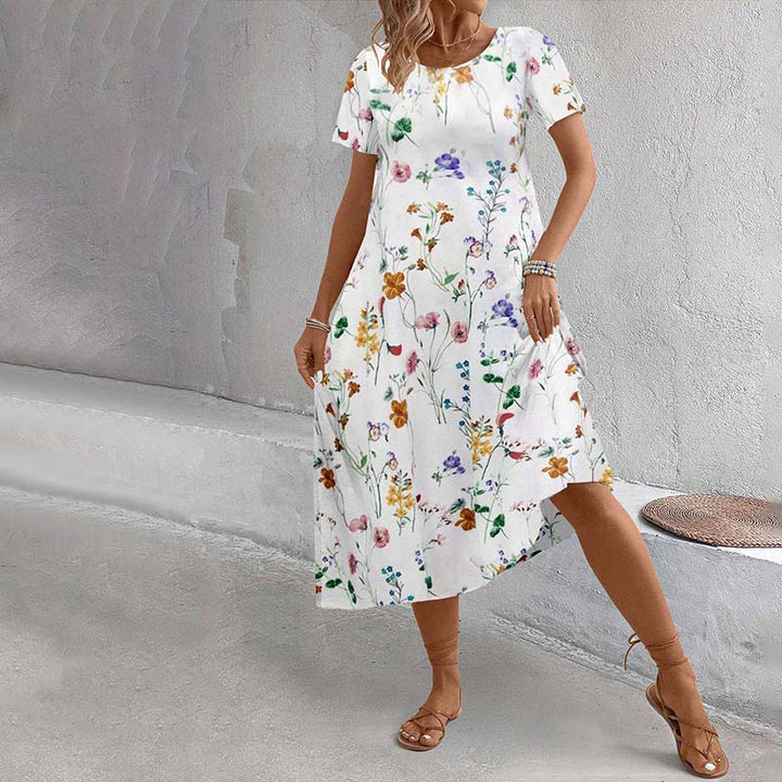 Stacy - Casual Floral Dress