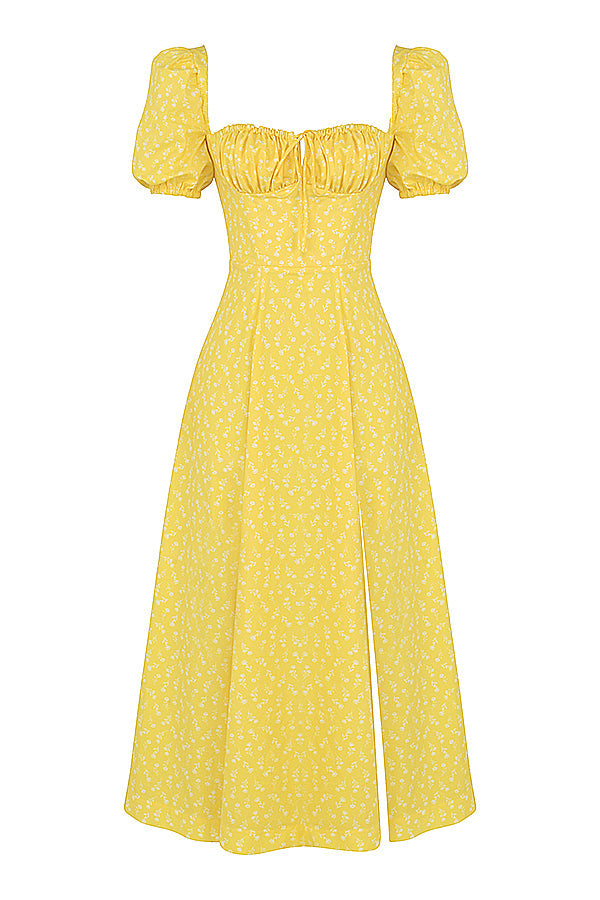 Ailene™ - Bloom Puff Sleeve Dress