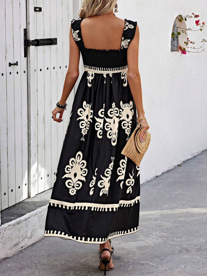Selene™ | Printed Beach Gown