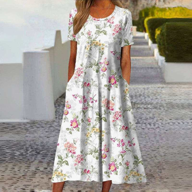 Emilia - Casual Floral Dress