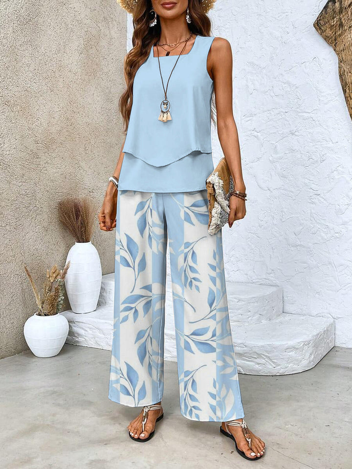 Marina™ | Elegant Lens Set (pants+top)