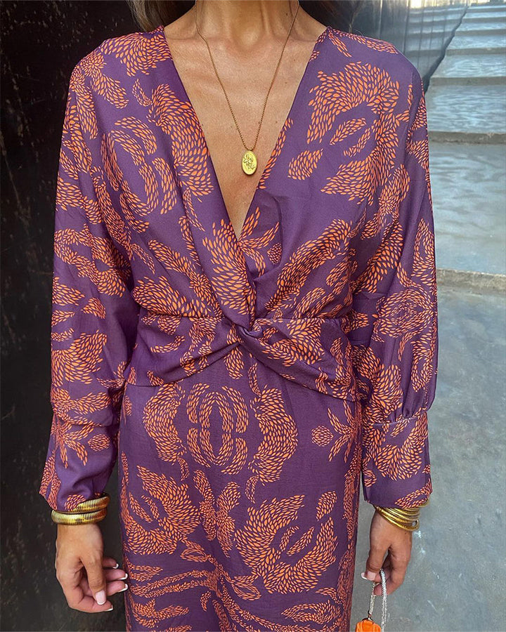 Lara™ - Elegant Printed Dress