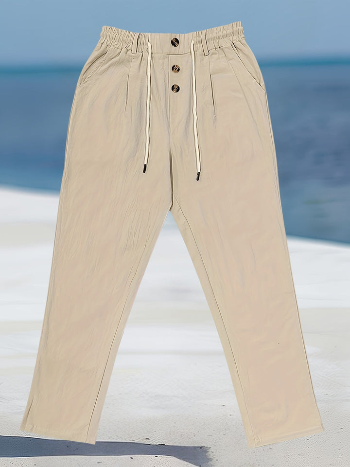 Aznar - Casual Elastic Pants