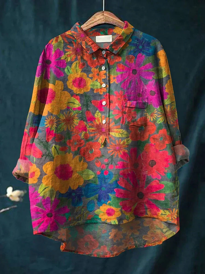 Laluna® | Classic Floral Blouse