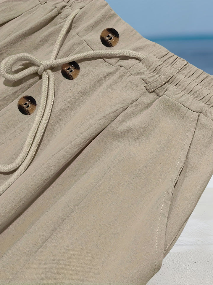 Aznar - Casual Elastic Pants