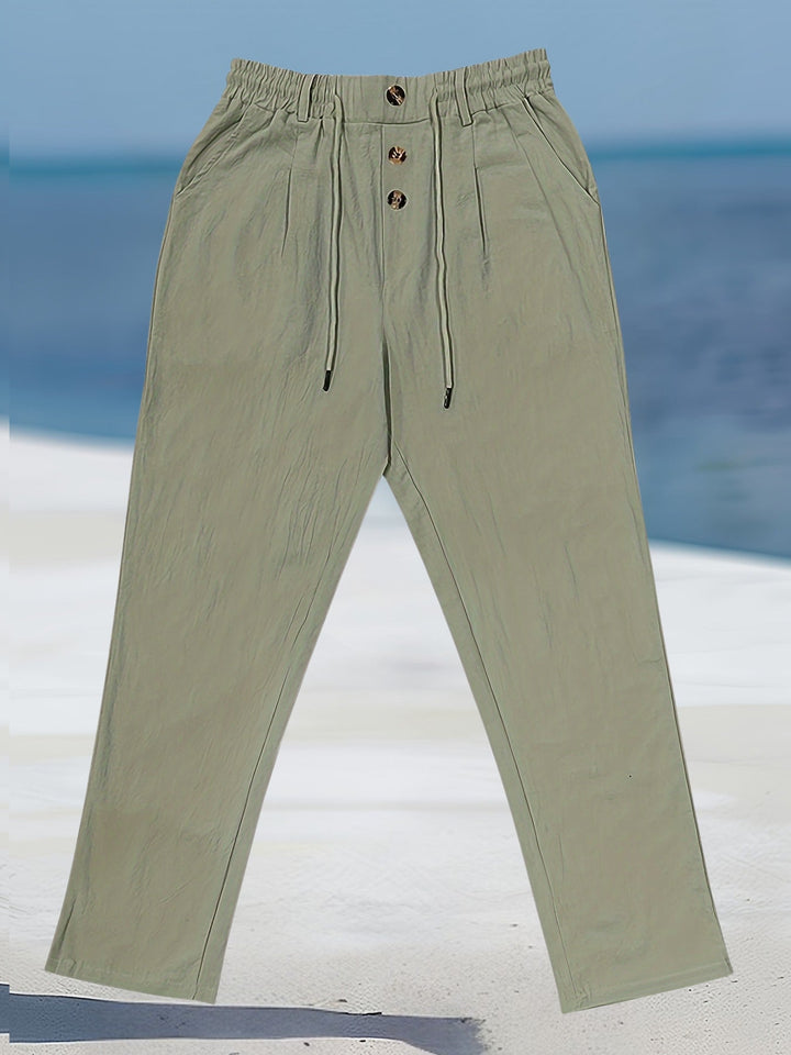 Aznar - Casual Elastic Pants