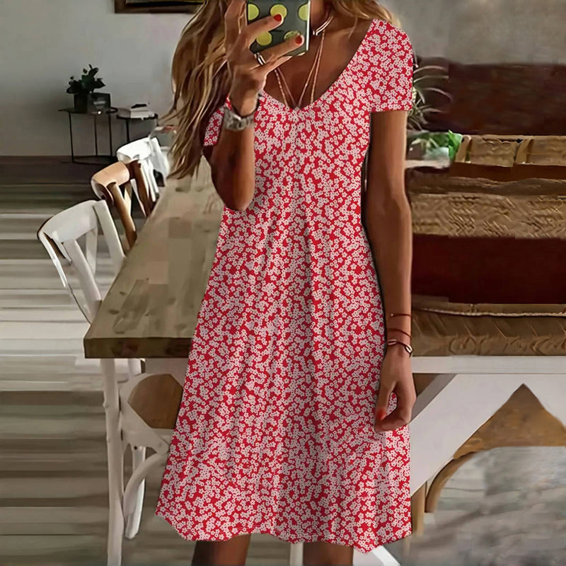 Almira - Casual Floral Dress