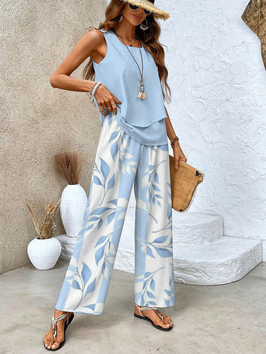 Marina™ | Elegant Lens Set (pants+top)