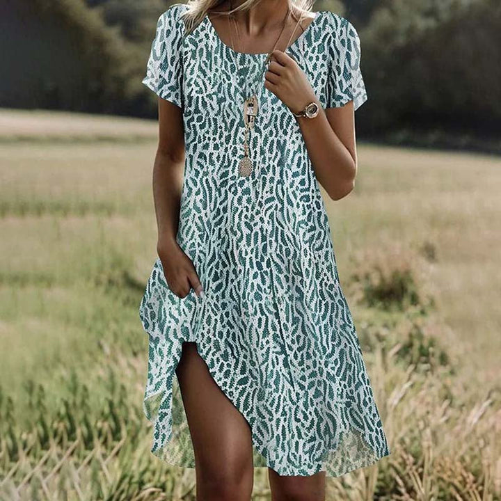 Lana - Vintage Printed Dress