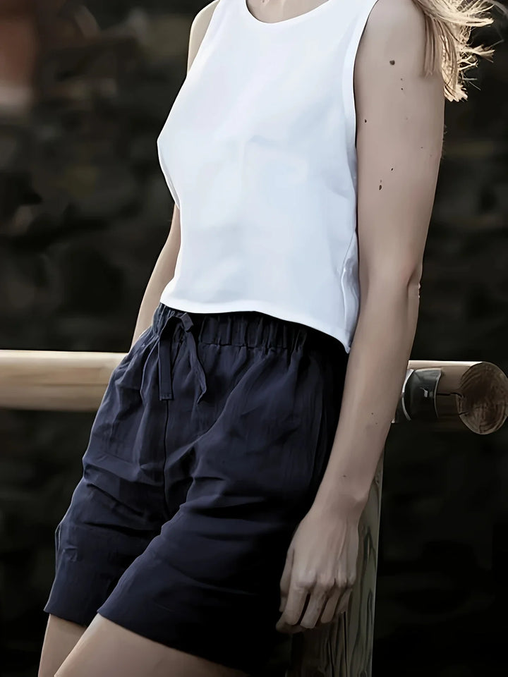 Naomi - Casual Summer Shorts With Pocket