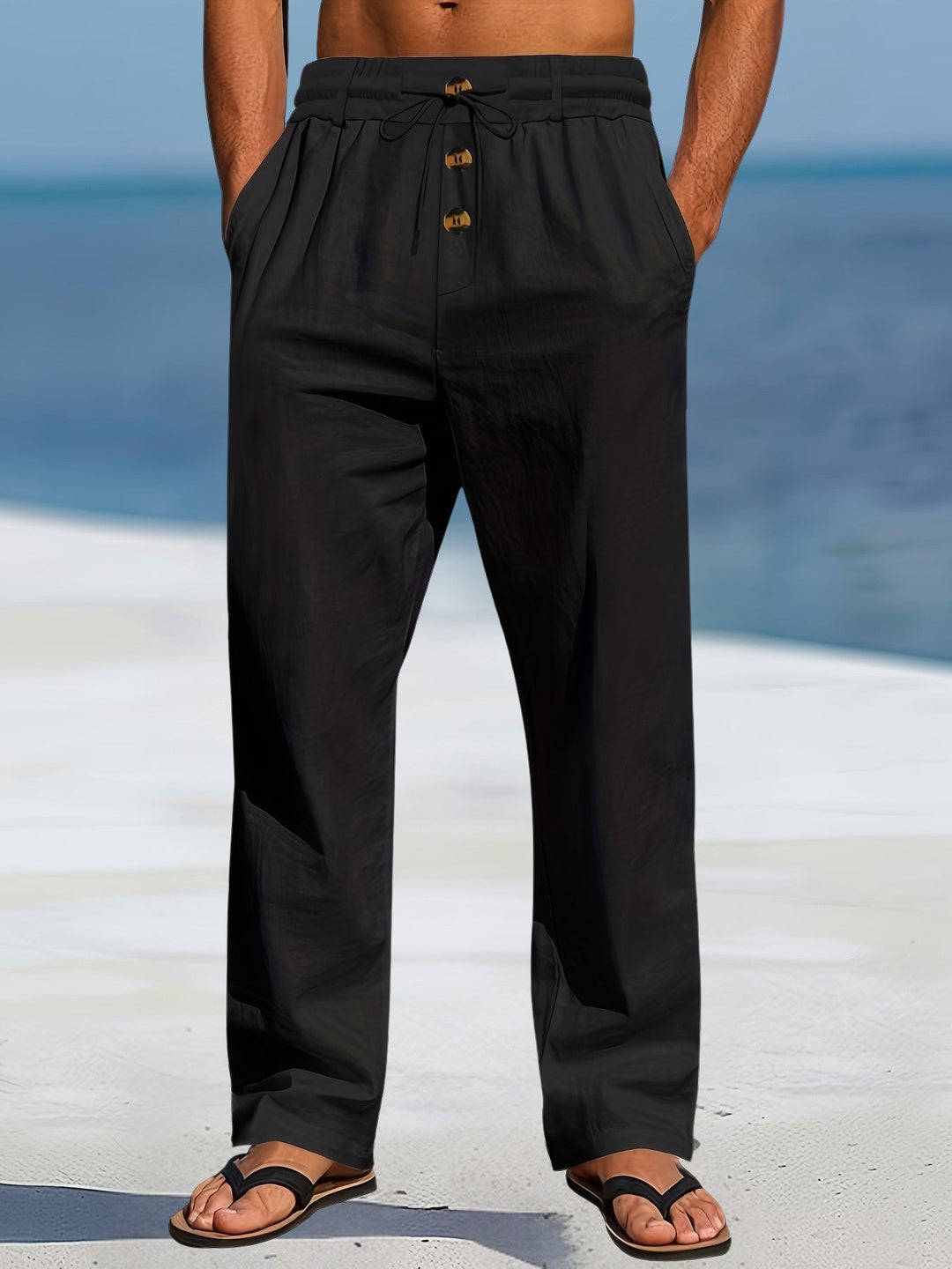 Aznar - Casual Elastic Pants