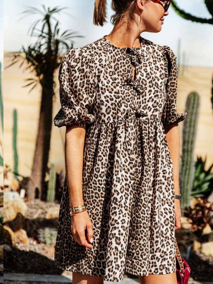 Leopard | Printed dress