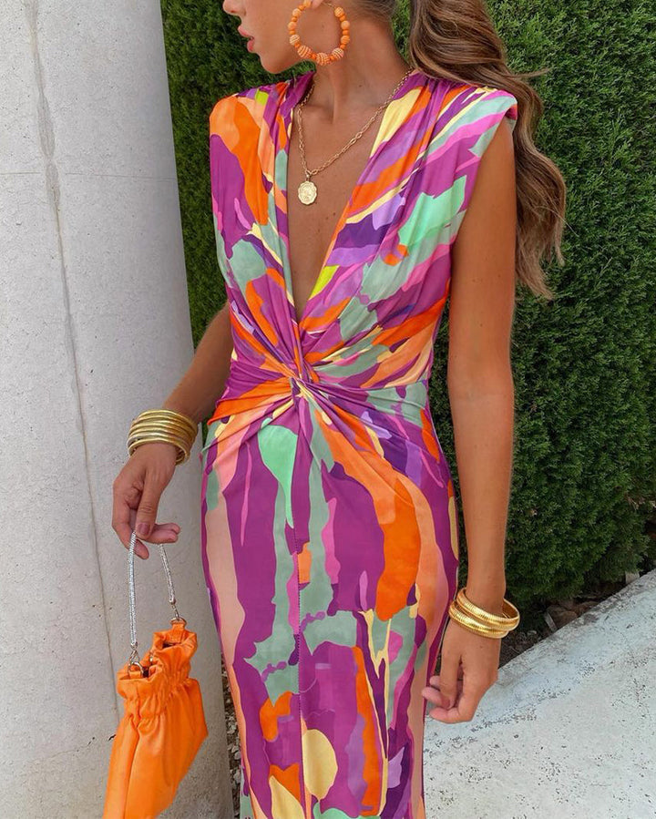 Annie™ | Open Back Maxi Dress