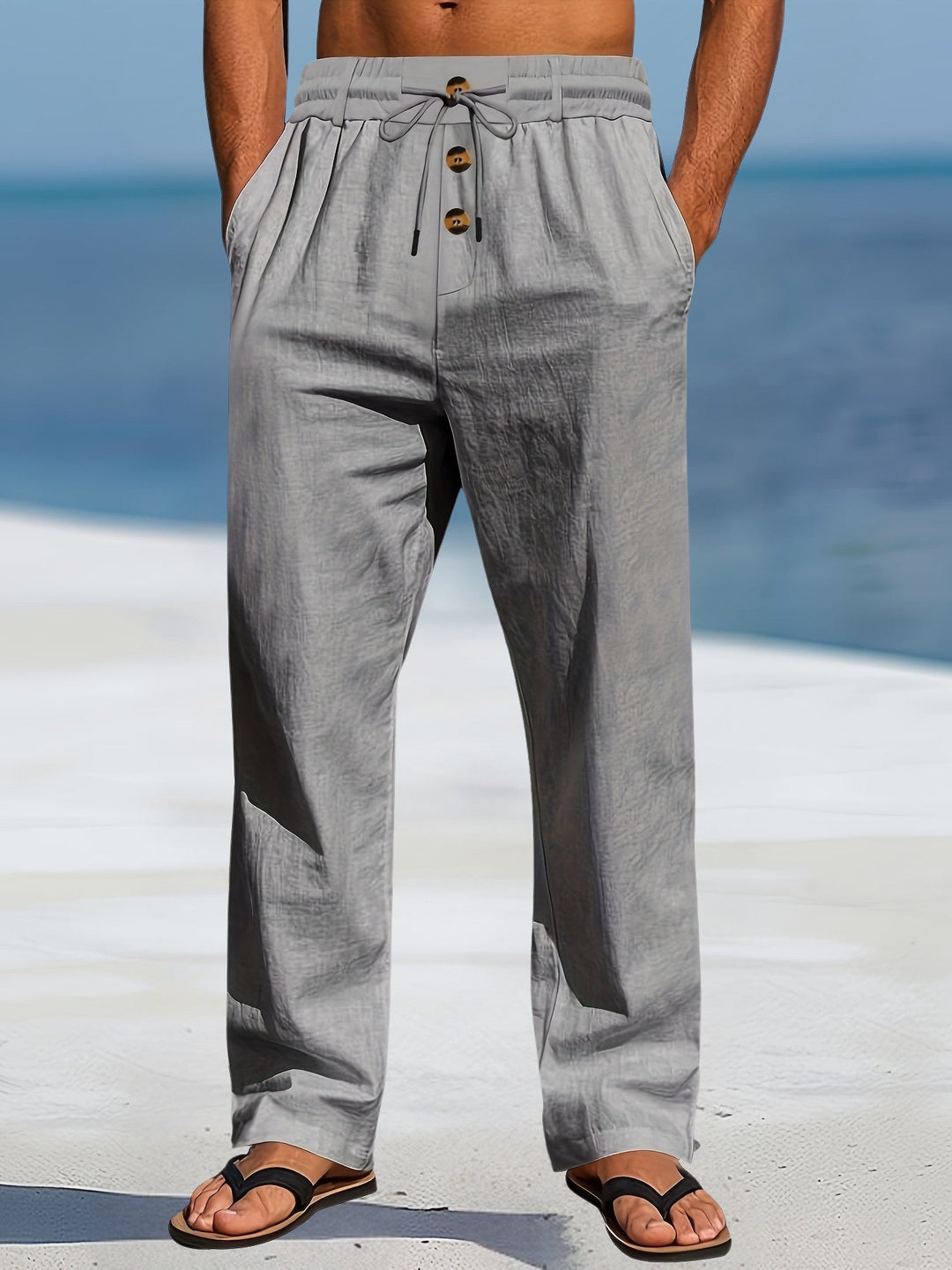 Aznar - Casual Elastic Pants
