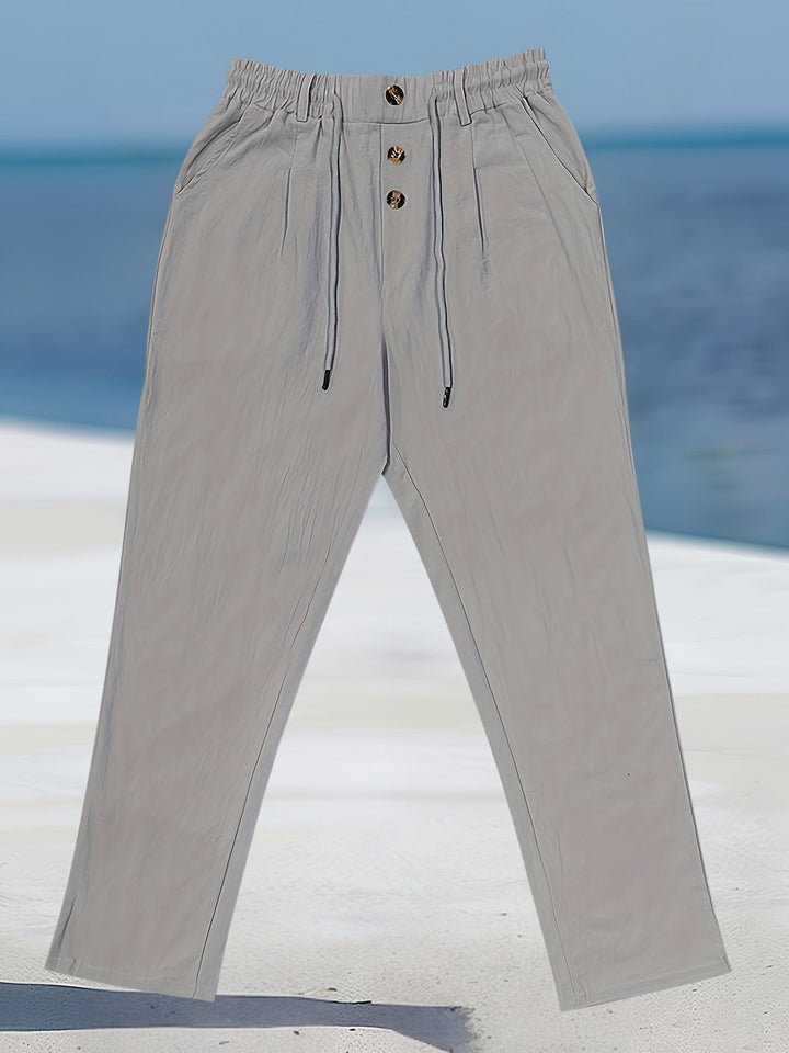 Aznar - Casual Elastic Pants