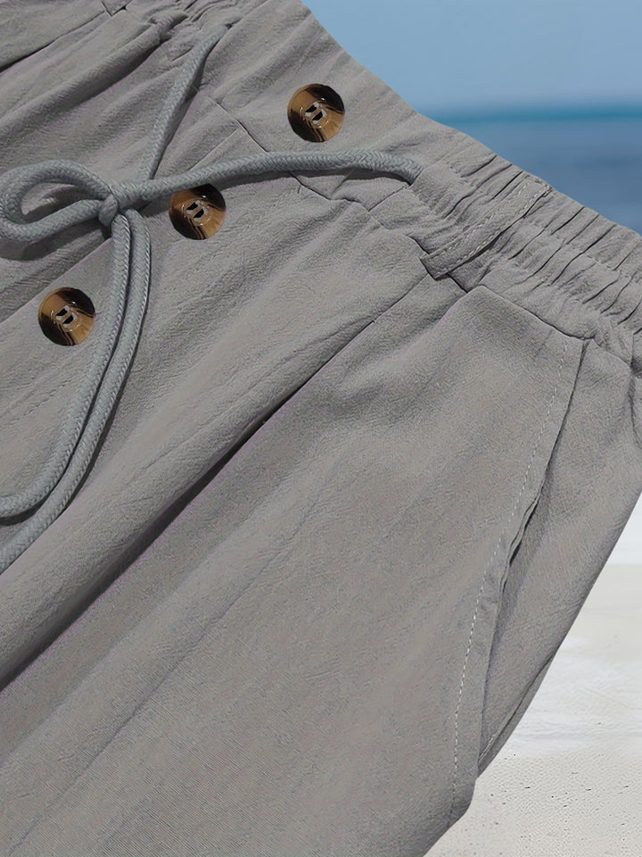 Aznar - Casual Elastic Pants