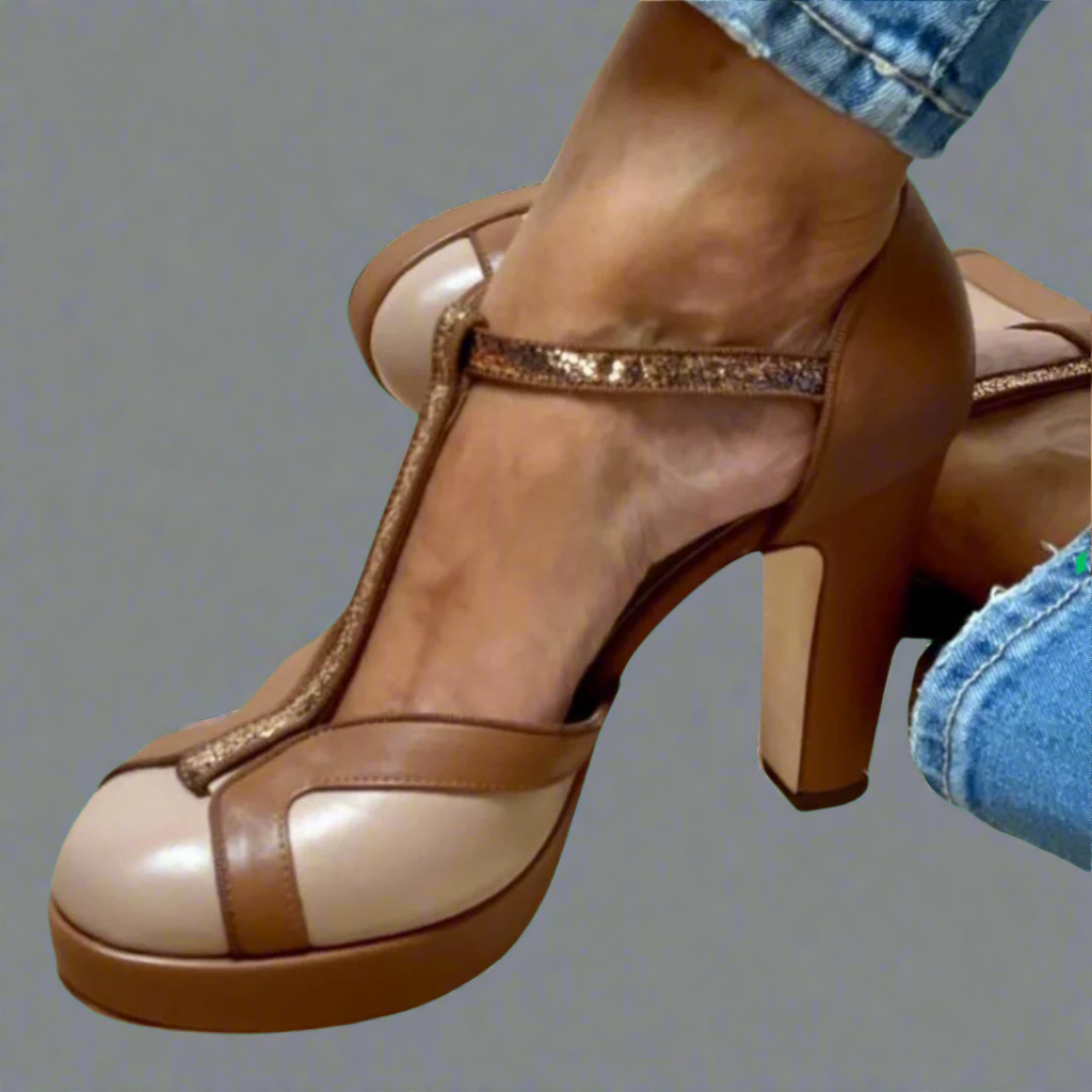 Criselmara™ | Elegant Heel Sandals for Maximum Comfort