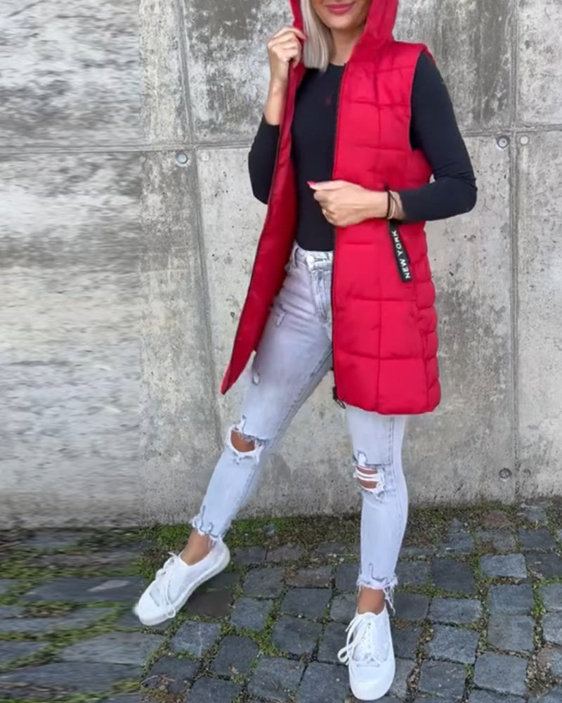 Celeste - Sleeveless Puffer Jacket