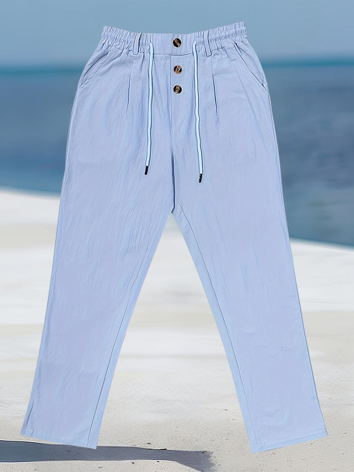 Aznar - Casual Elastic Pants