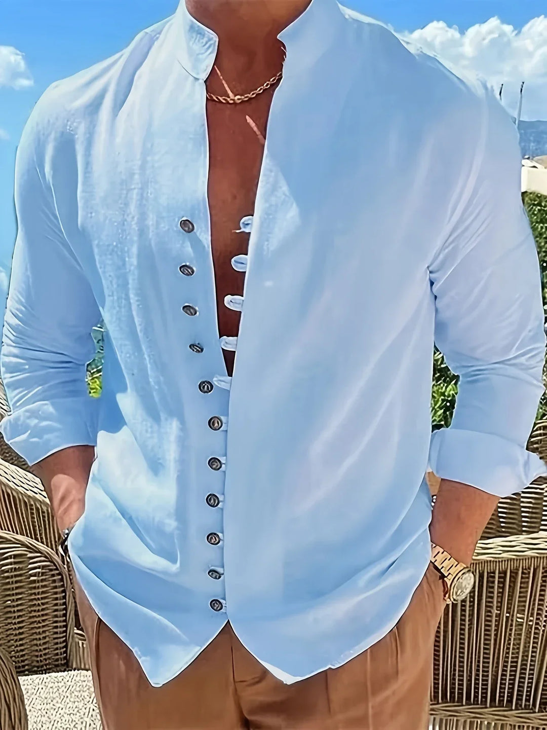 Shayne - Lightweight Long Sleeve Shirt