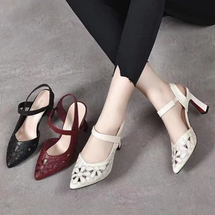 Camira™ | Sleek Feminine Step Heels