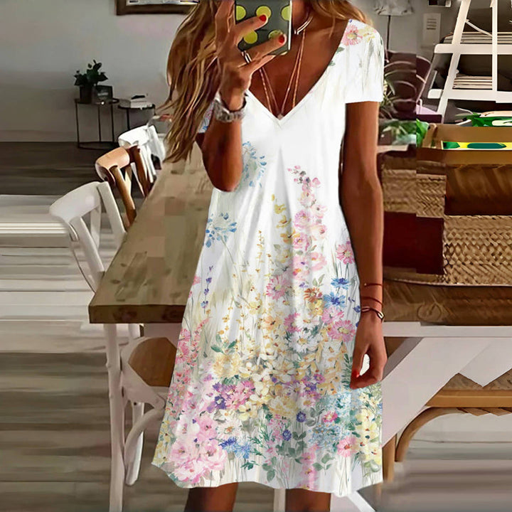 Amelia - Casual Floral Dress