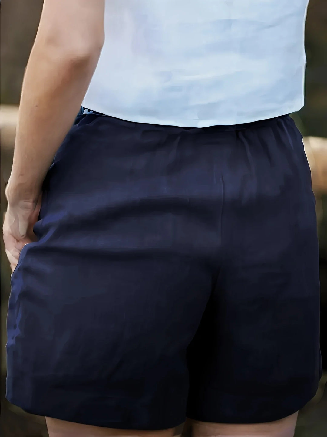 Naomi - Casual Summer Shorts With Pocket