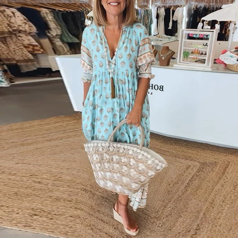 Maya – casual v-neck dress