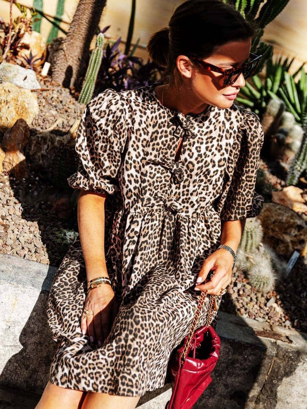 Leopard | Printed dress