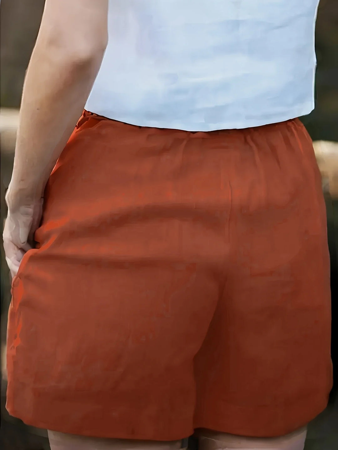 Naomi - Casual Summer Shorts With Pocket