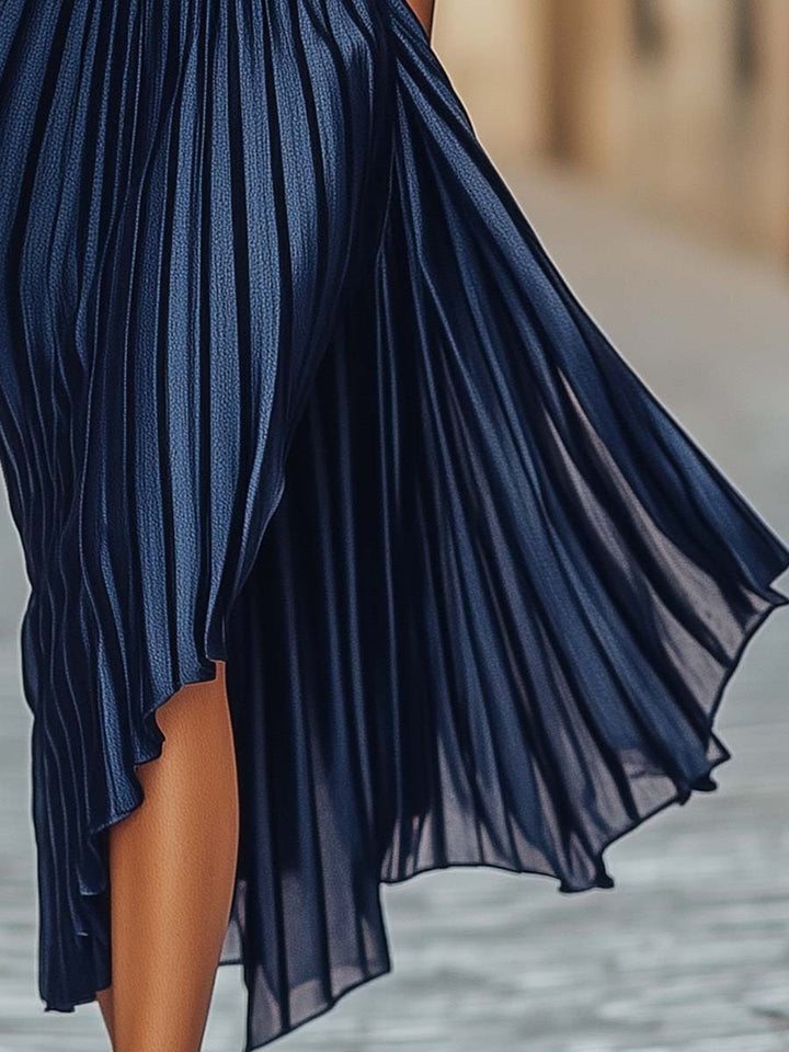 Hanne | Elegant Pleated Dress