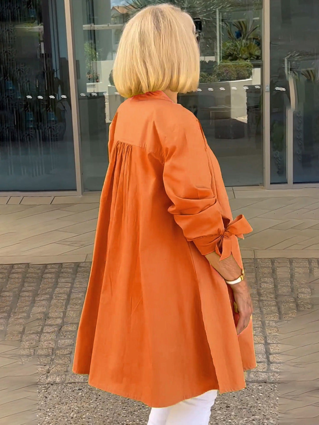 Celina - Classy Long Shirt Jacket