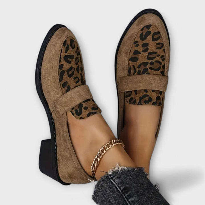 Karla™ | Elegant Women’s Shoes with Leopard Print