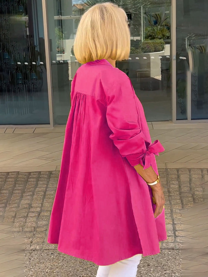 Celina - Classy Long Shirt Jacket
