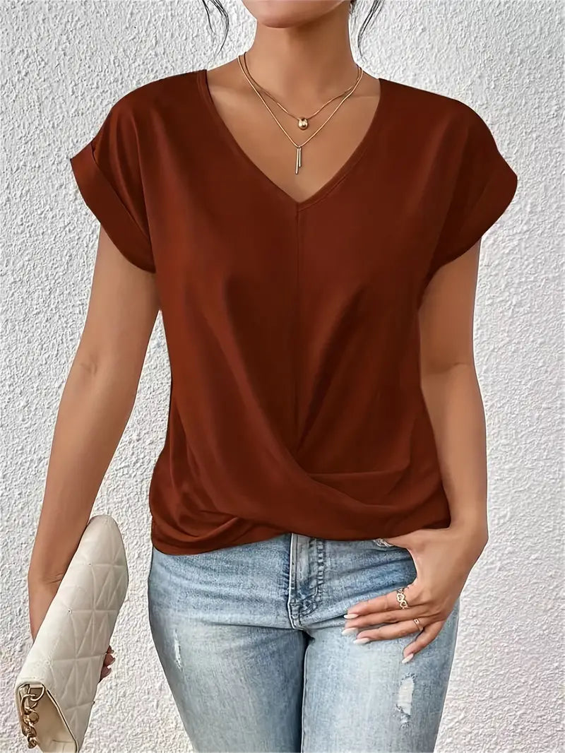 Bella | The Stylish V-Neck Top