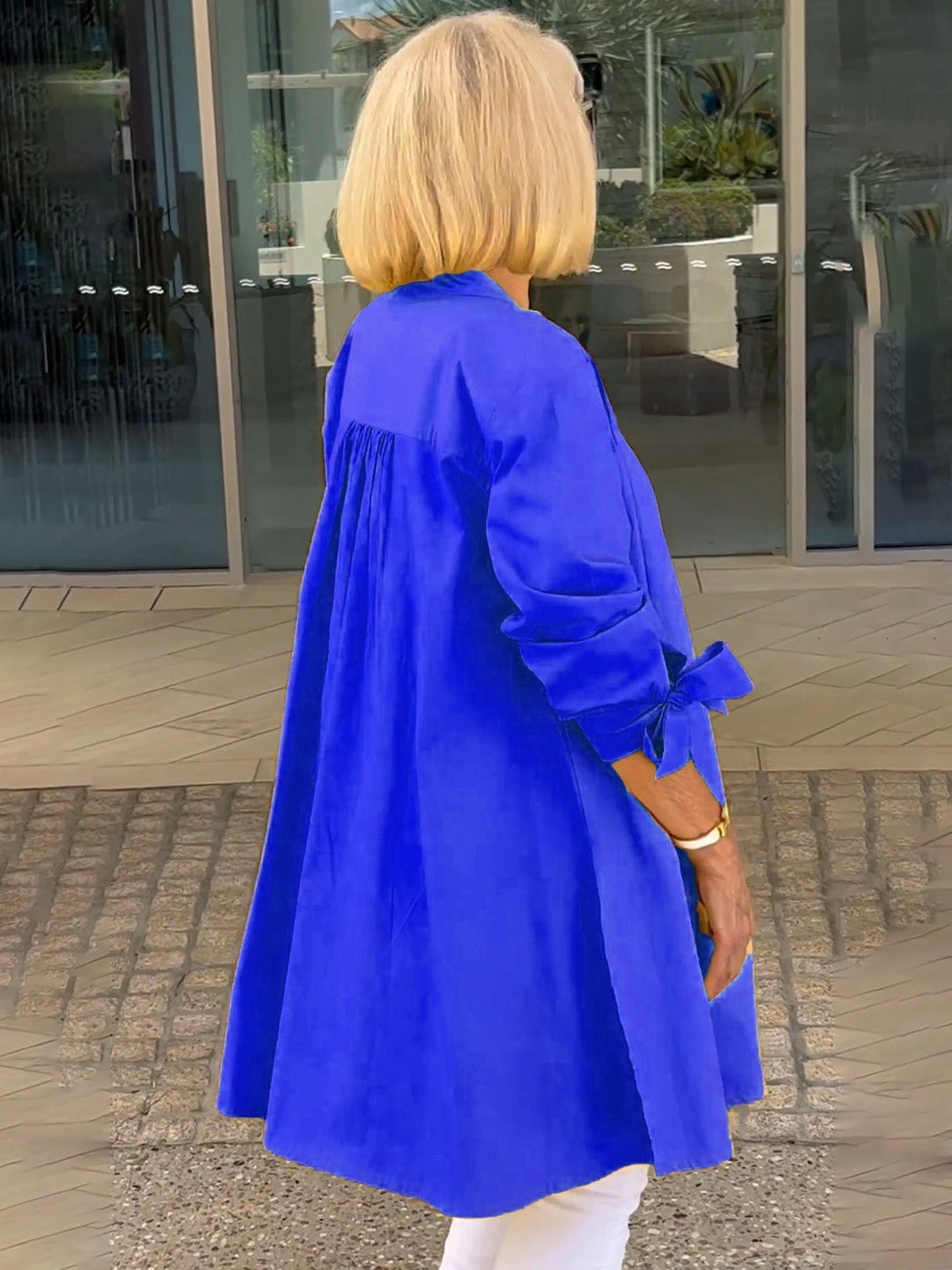 Celina - Classy Long Shirt Jacket