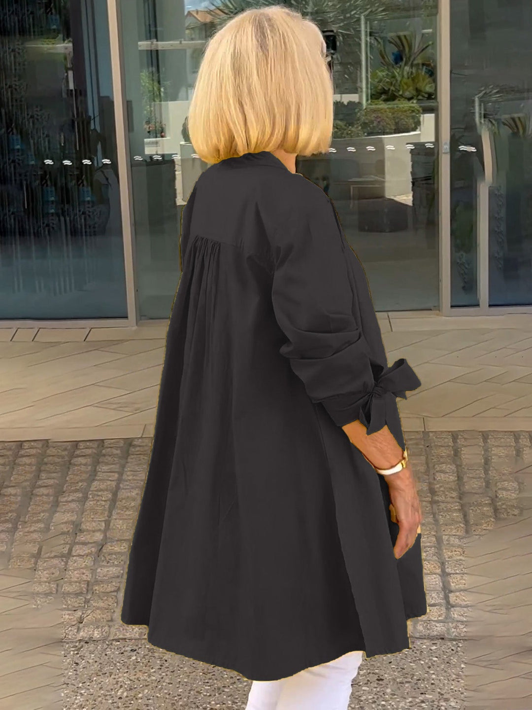 Celina - Classy Long Shirt Jacket