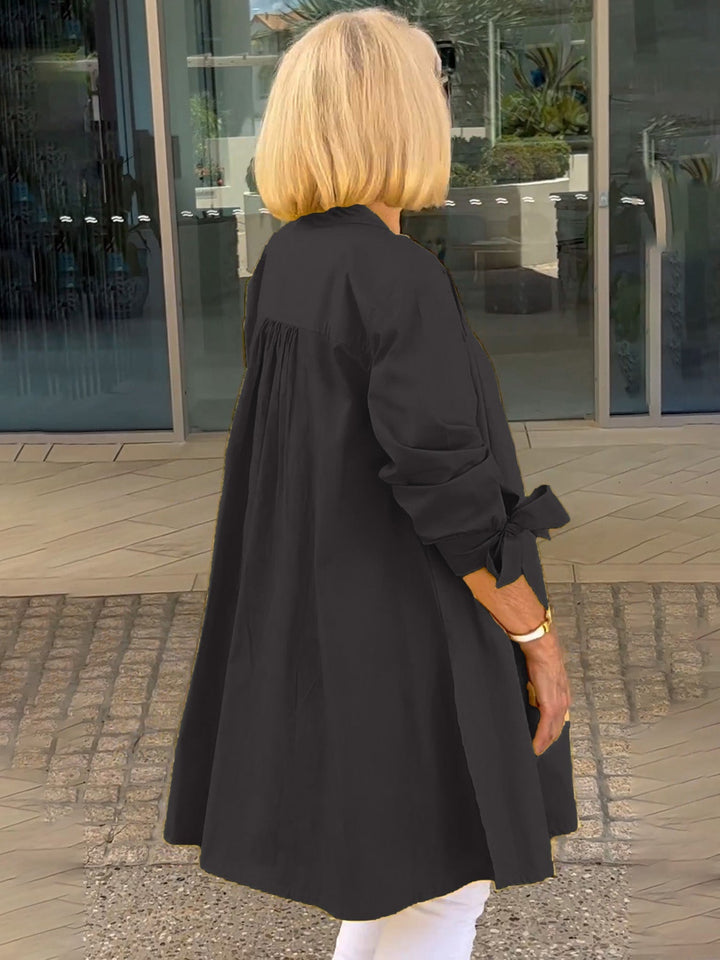 Celina - Classy Long Shirt Jacket