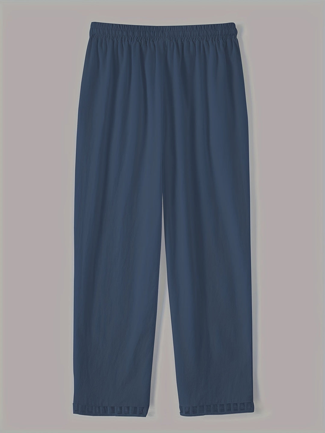 Lena - Contrast Trim Cropped Pants