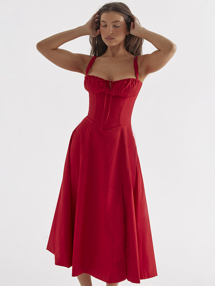 Lorivelle – Midi Dress with Elegant Silhouette and Timeless Style
